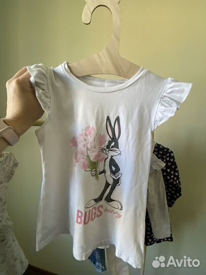 Вещи пакетом на девочку 98 104