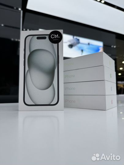 iPhone 15 128 гб черный (1sim + eSim )