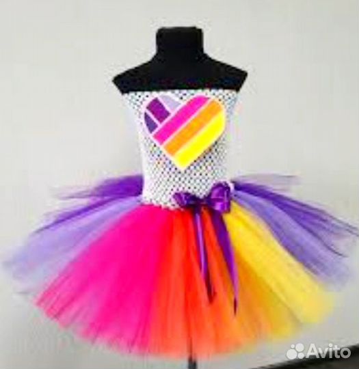 Платье из Фатина