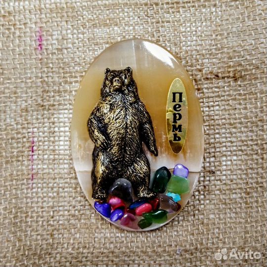 Фигурки статуэтки медведей из камня новые