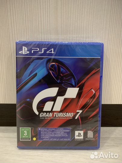 Gran Turismo 7 PS4, новый, субтитры рус