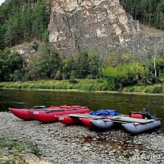 Надувной катамаран Камкур-8 от производителя