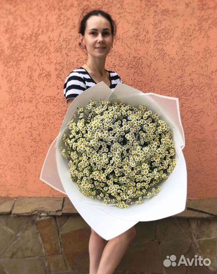 Доставка цветов. Ромашки