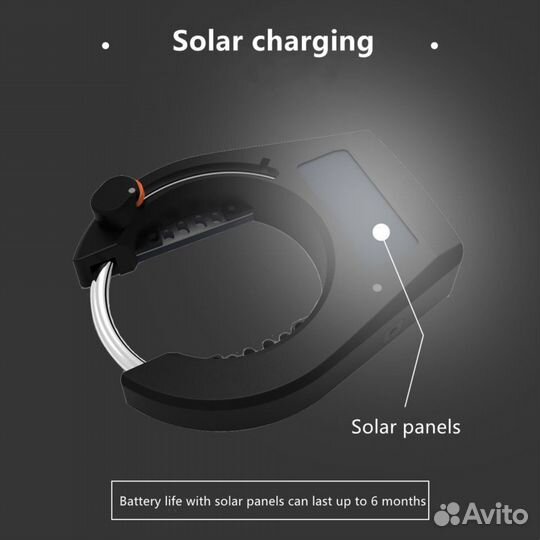 Велосипедный смарт-замок с Bluetooth, сигнализация