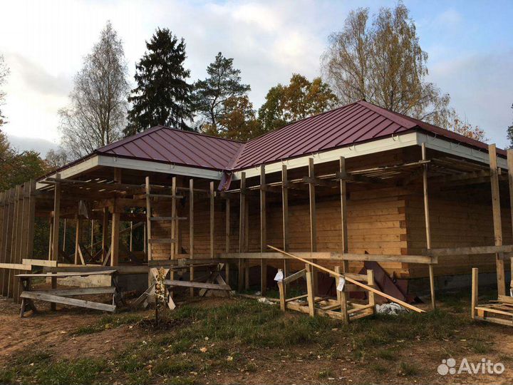 Монтаж кровли