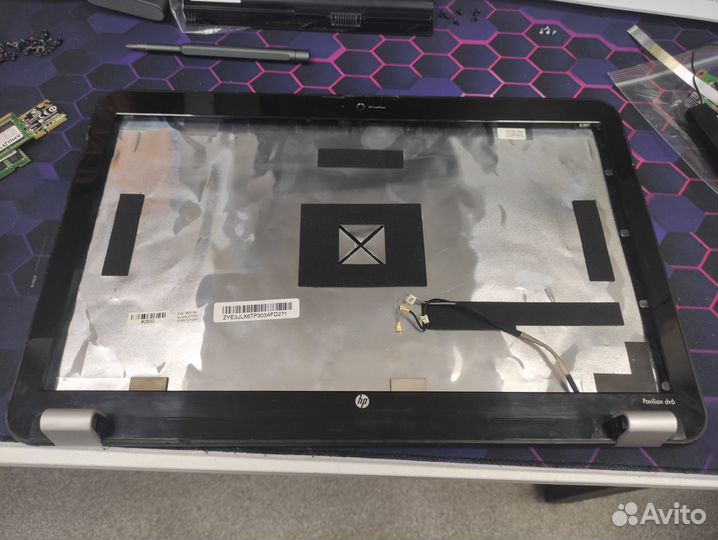 HP pavilion DV6 разбор