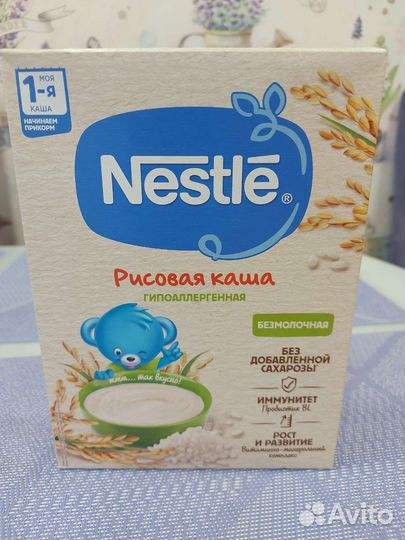 Каша Nestlé безмолочная 4+
