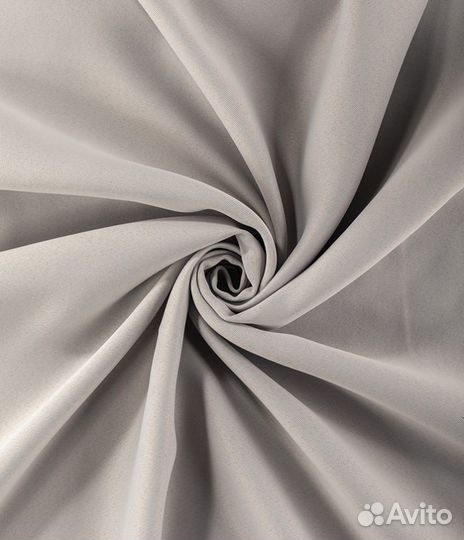 Штора портьерная Блэкаут 200x260 см светло-серый ;