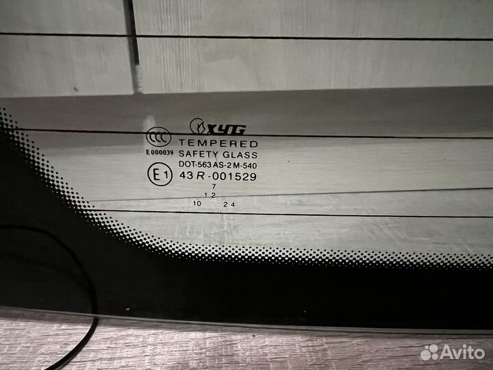 Заднее стекло Shevrolet Spark 2005+