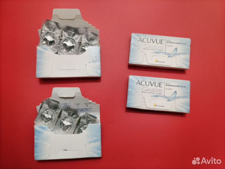 Линзы контактные acuvue oasys двухнедельные