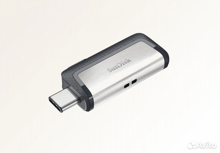 Флешка SanDisk Ultra Dual128GB USB 3.1/Type-C (Чер