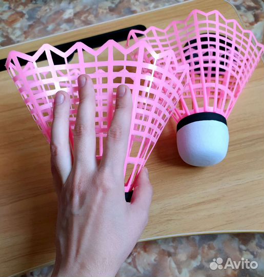 Огромные воланчики. Набор. Бадминтон