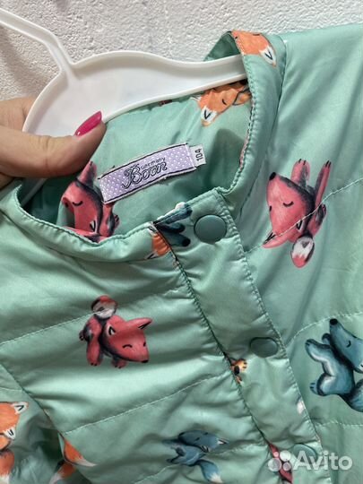 Куртка демисезонная для девочки 104