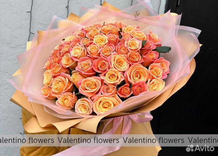 101 Роза доставка цветы