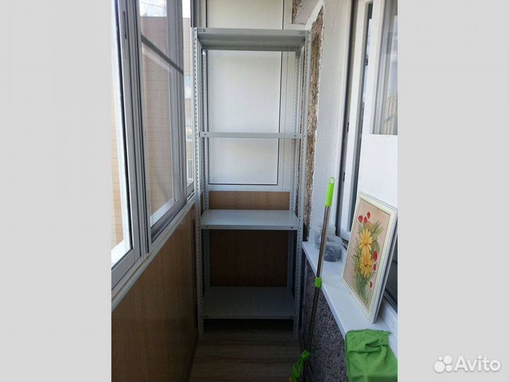 Стеллаж металлический торговый