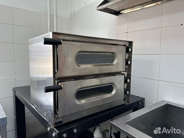 Печь для пиццы электрическая Resto Italia 2 секции