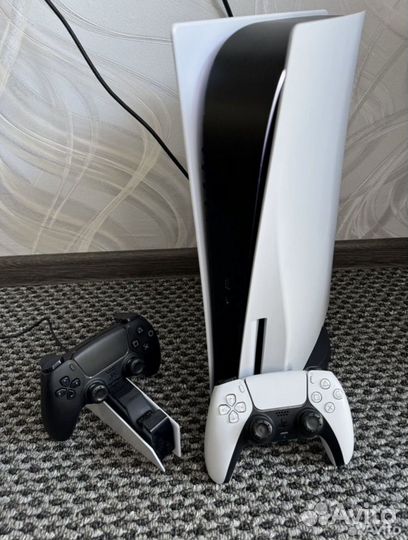 Sony playstation 5 с дисководом и играми