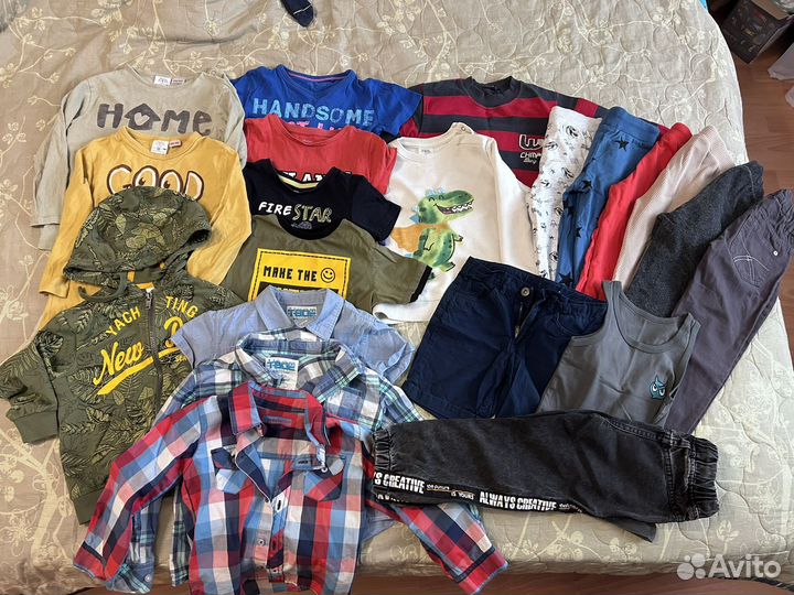 Пакет одежды на мальчика 104
