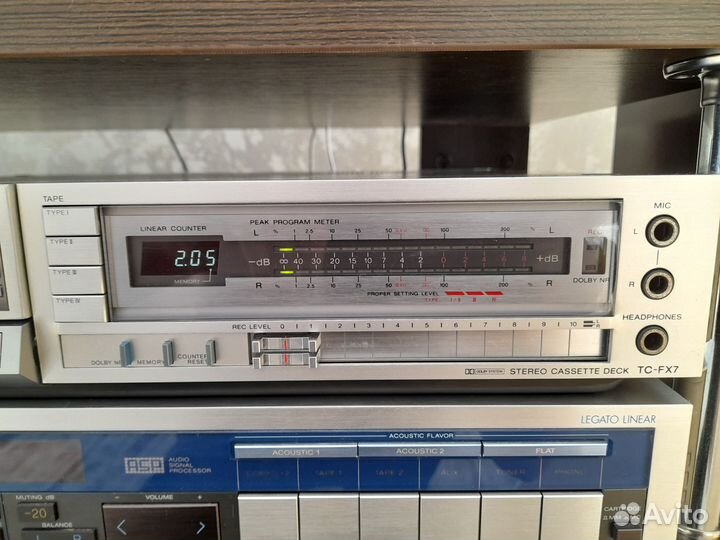 Дека кассетная Sony TC-FX7