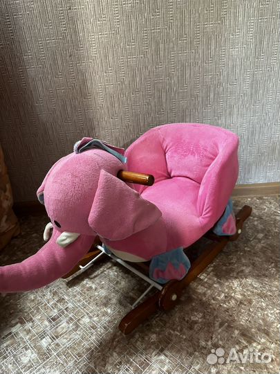 Слон каталка- качалка