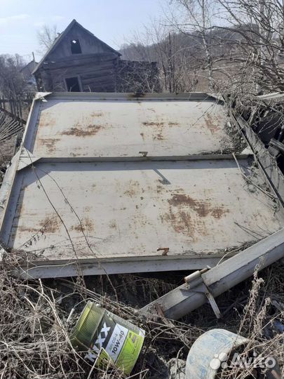 Ворота гаражные бу