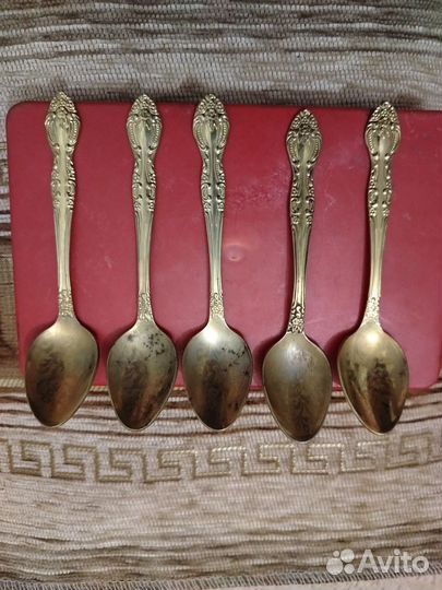 Набор чайных ложек. Клеймо Нерж