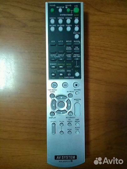 Пульт Sony RM-AAP013 для домашнего кинотеатра