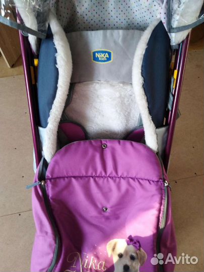 Санки коляска ника