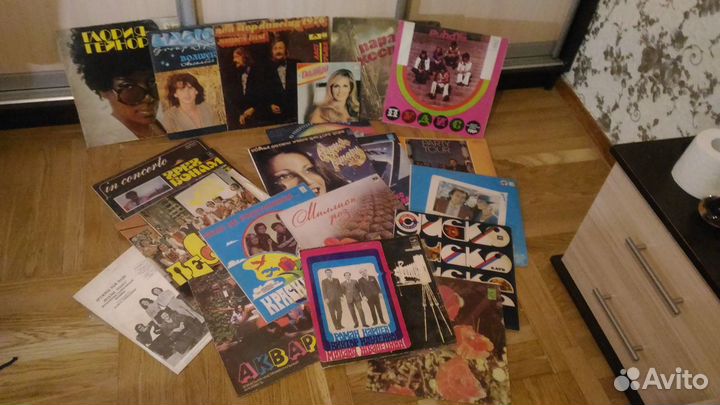 Виниловые пластинки СССР