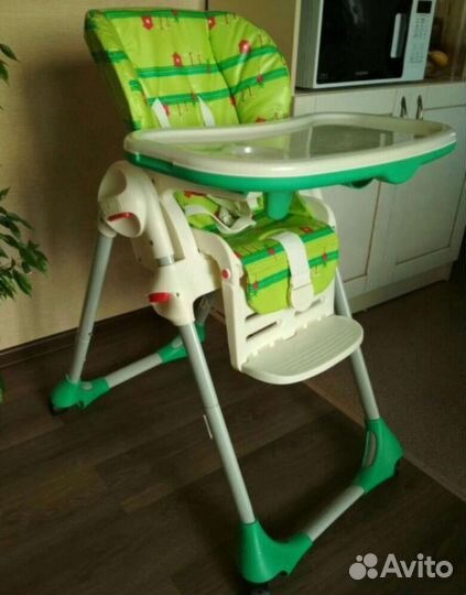 Стульчик для кормления Chicco Polly 2 in 1