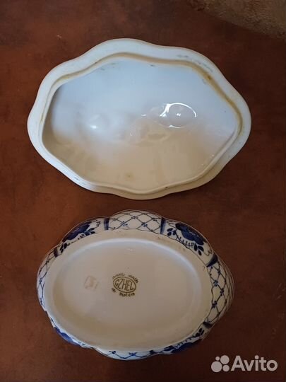 Шкатулка для украшений гжель