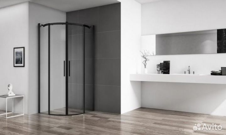 Душевой уголок BelBagno acqua-R-2-90 Nero