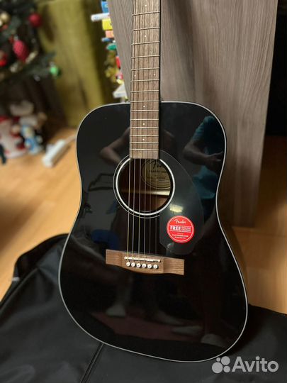 Гитара Fender CD-60S BLK Classic design