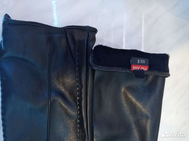 Перчатки женские кожаные 8 размер