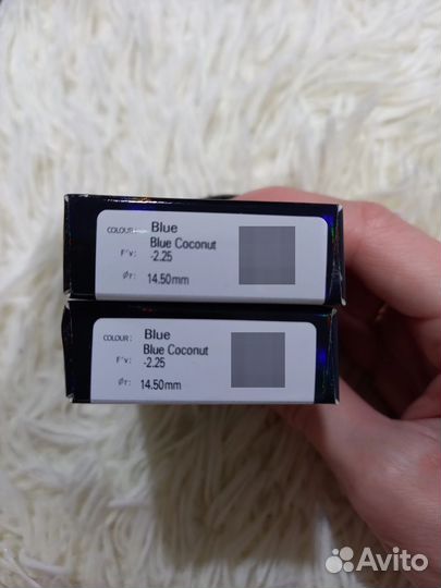 Линзы контактные цветные