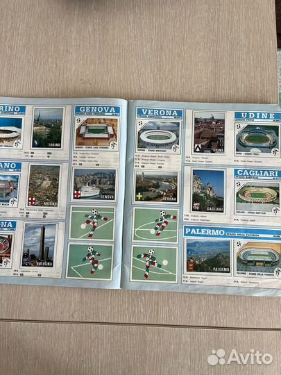 Альбом Panini Italia 90