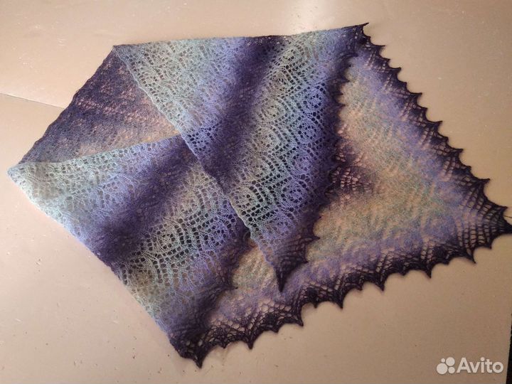 Платок-шаль Морошка