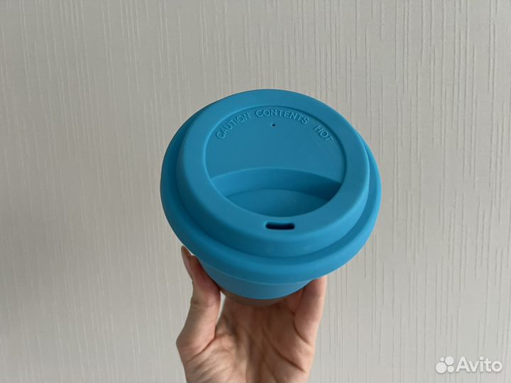 Стакан для горячих напитков с крышкой Avilon