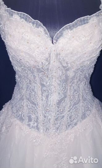 Новое свадебное платье р46 Queen