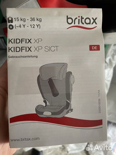 Britax romer kidfix xp sict