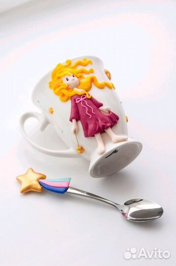 Кружка из полимерной глины