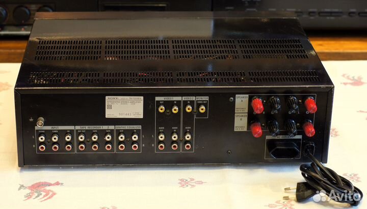 Sony TA-F222ES Dual MV-61 Braun Regie 350 RAR