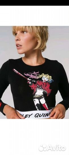 Лонгслив твое & The Suicide Squad новый