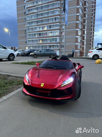 Детский электромобиль ferrari