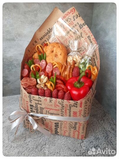 Съедобный мужской букет