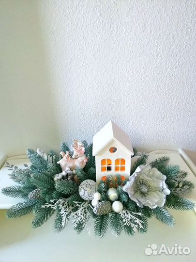 Настольная новогодняя комозиция