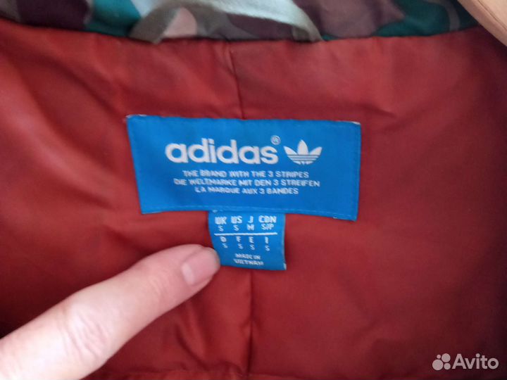 Куртка мужская зимняя adidas бу