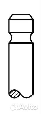 Клапан выпускной hyundai sonata EF 04- (тагаз) 2.0