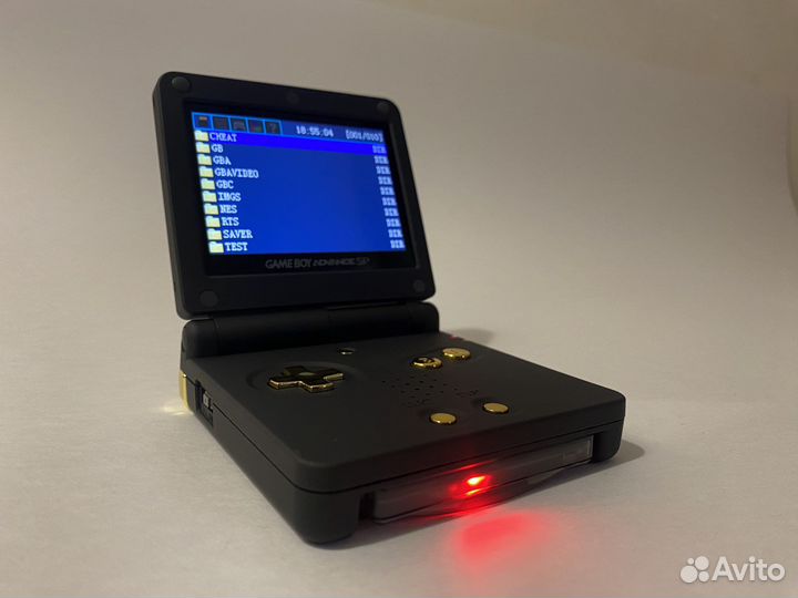 Nintendo game boy advance sp (ips mod)