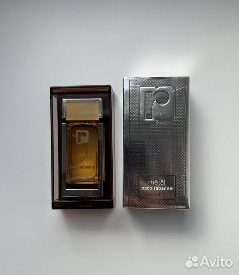 Paco Rabanne Metal духи 7,5 мл винтаж